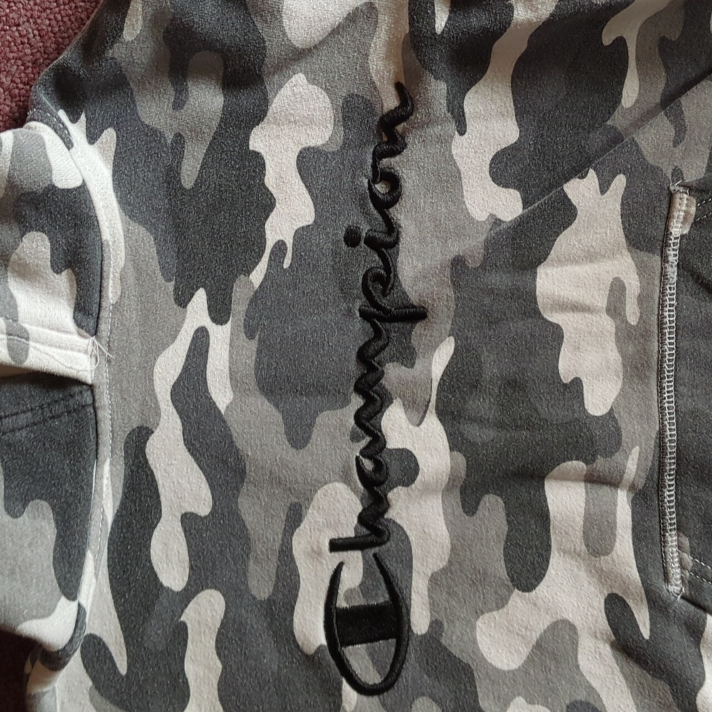 Champion hoodie boys camo - Picture 2 of 4